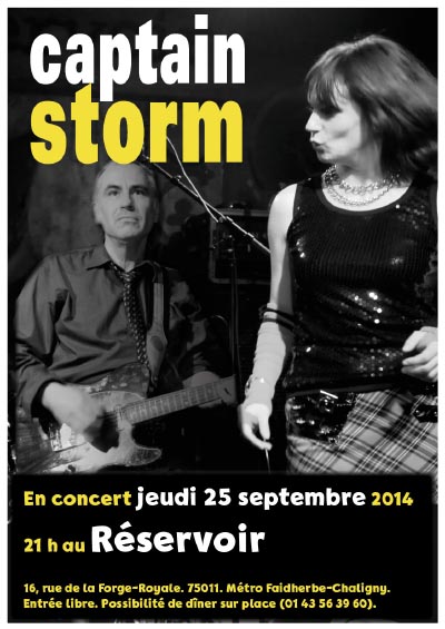 On compte sur vous pour faire le plein du Réservoir et commencer l'année en fanfare! Enfin, en fanfare, mais plutôt en groupe de rock!